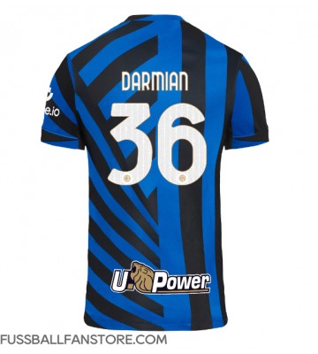 Inter Milan Matteo Darmian #36 Replik Heimtrikot 2024-25 Kurzarm